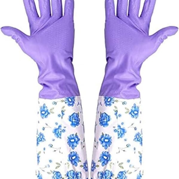 Long silicon hand gloves
