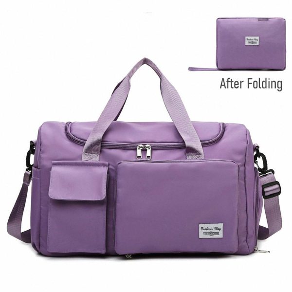 Fashionable Large Capacity Travel & Gym Bag Blue