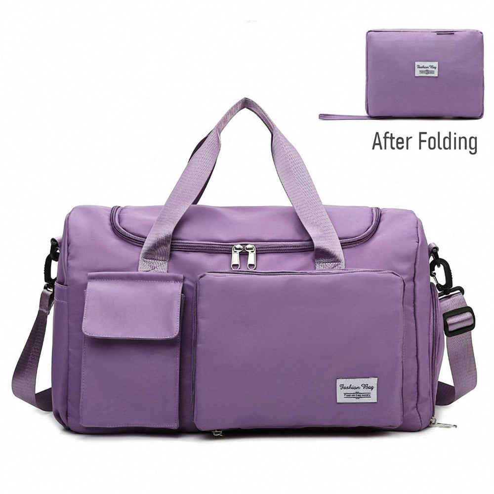 Fashionable Large Capacity Travel & Gym Bag Blue