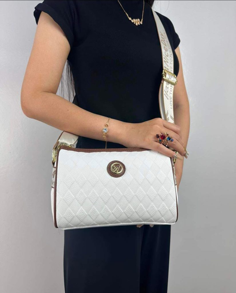 Cylinder lightweight Fashionable women crossbody bag