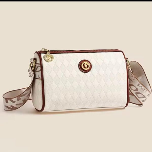 Cylinder lightweight Fashionable women crossbody bag