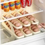 Egg storage for refrigerator decor
