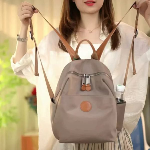 Hot Women's Backpacks Designer High Quality Soft Nylon Simple Fashion Bag