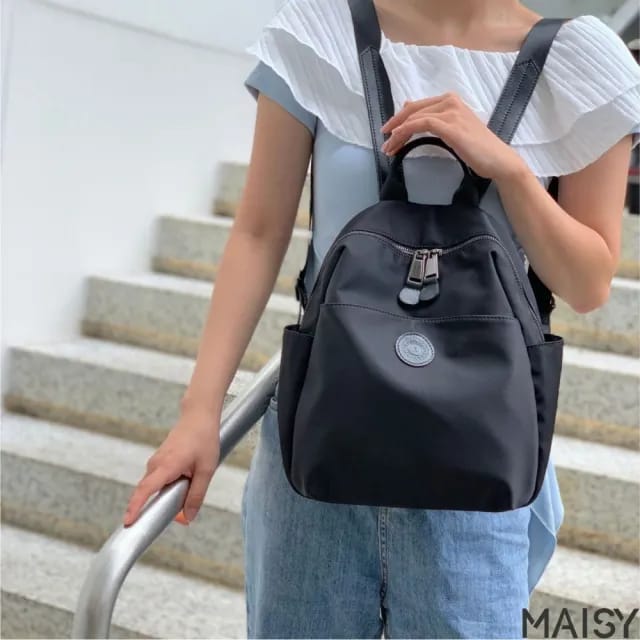 Hot Women's Backpacks Designer High Quality Soft Nylon Simple Fashion Bag