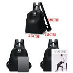 Hot Women's Backpacks Designer High Quality Soft Nylon Simple Fashion Bag