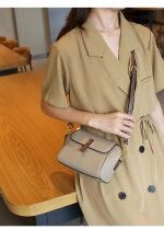 New Pu Leather Single Shoulder Niche Light Luxury Women's Bag