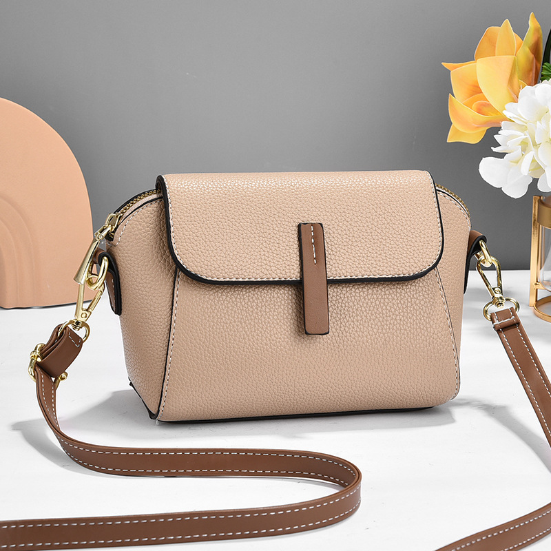 New Pu Leather Single Shoulder Niche Light Luxury Women's Bag