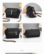 New Pu Leather Single Shoulder Niche Light Luxury Women's Bag