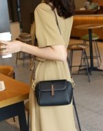 New Pu Leather Single Shoulder Niche Light Luxury Women's Bag