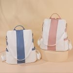 PU Leather Backpack, Women Portable Backpack, Large Capacity Bag