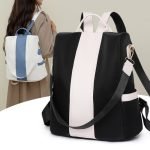 PU Leather Backpack, Women Portable Backpack, Large Capacity Bag