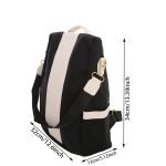 PU Leather Backpack, Women Portable Backpack, Large Capacity Bag