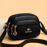 Stylish Women's Crossbody Multi-pocket Soft Leather Handbags