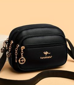 Stylish Women's Crossbody Multi-pocket Soft Leather Handbags