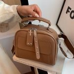 High end ladies' handbag multi-layer large capacity commuting bag