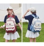 Academy Style School Bag Book Bag Lightweight College Student Backpack