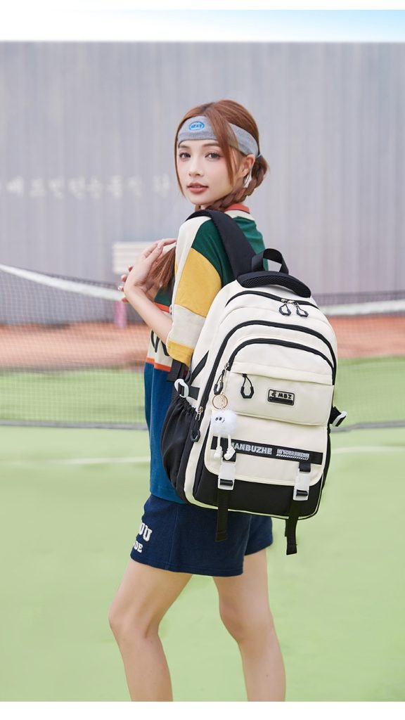 Academy Style School Bag Book Bag Lightweight College Student Backpack