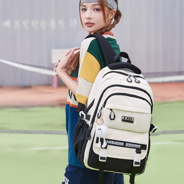 Academy Style School Bag Book Bag Lightweight College Student Backpack