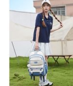 Academy Style School Bag Book Bag Lightweight College Student Backpack