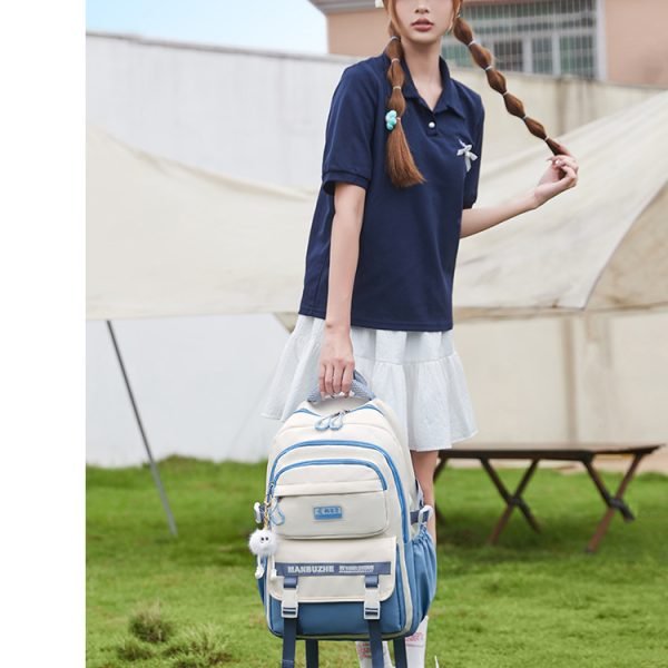 Academy Style School Bag Book Bag Lightweight College Student Backpack