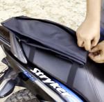 Bike Helmet Cover/bag with lock system