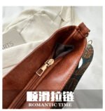 European and American PU Portable Large Capacity Women Shoulder Bag