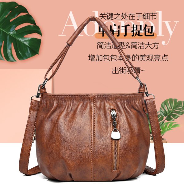 PU  Leather Texture Fashionable Soft Leather Shoulder Crossbody Small Bag 2026 New Style Women's Crossbody Bag